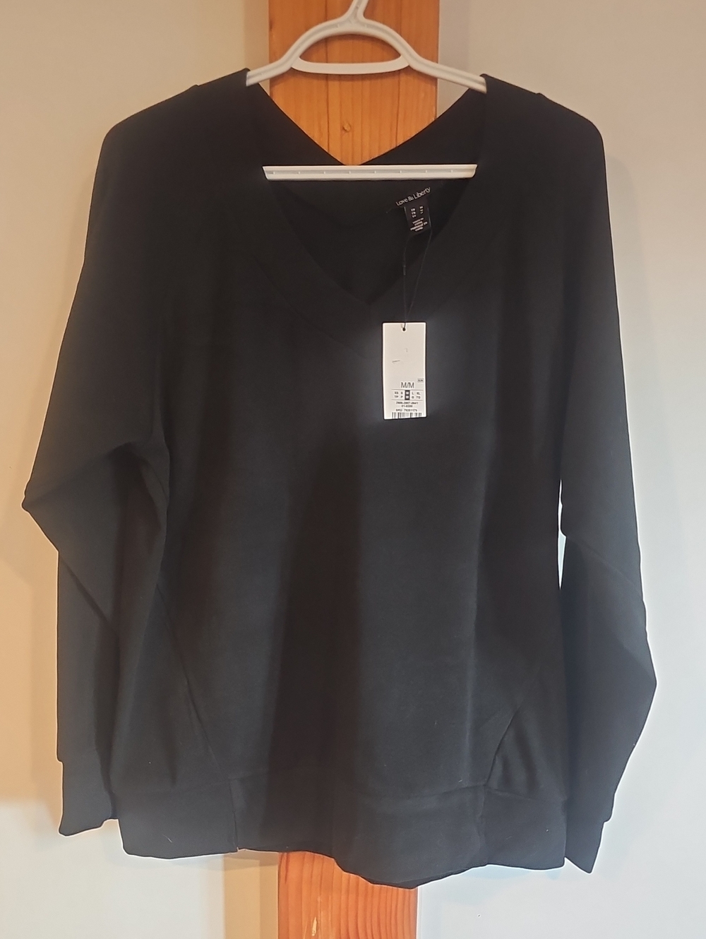 Black V-Neck Sweater - Classic Casual